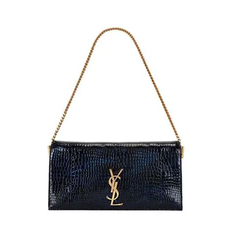 kate reversible ysl|crocodile YSL bag.